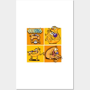 90’s Cartoon Cat & Dog Posters and Art